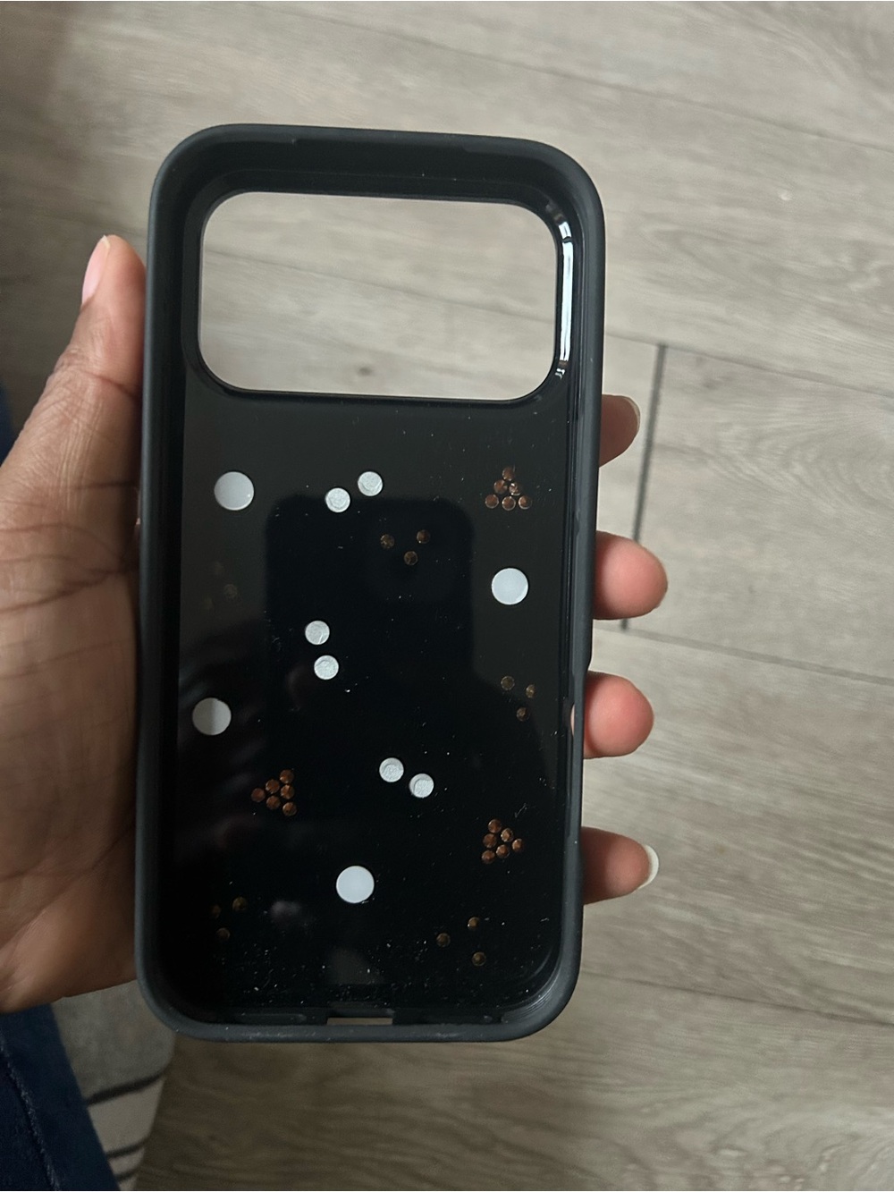 Sonix iPhone 17 Pro Max Case - Black Fruit Gems Rhinestone Crystal - NIB